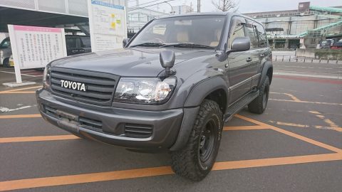 ランドクルーザー　１００　カスタム　リフトアップ　４WD　車検　整備　フレックスドリーム　仙台　